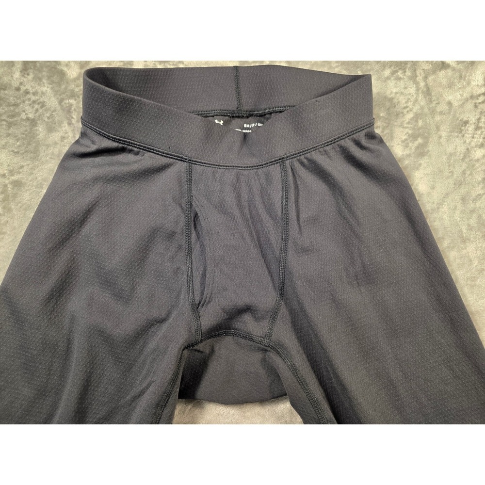 Lot of 2 Under Armour Base 2.0 ColdGear Fitted Leggings Mens Small Black - Picture 5 of 8